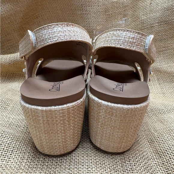 Corkys Women's Tan Sandals Carleys - Picture 4 of 7